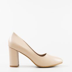 Pantofi dama Lorna Bej 3