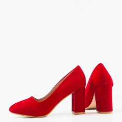 Pantofi dama Lorna Rosii 2 5