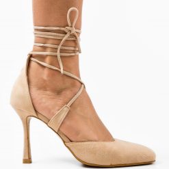 Pantofi dama Lylyac Bej 4