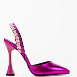 Pantofi dama Metiks Fuchsia 4