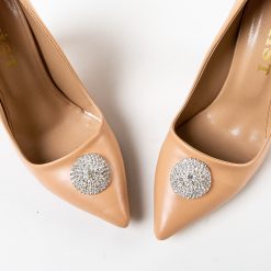 Pantofi dama Munyr Bej 3