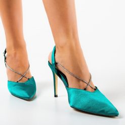 Pantofi dama Nielsen Verzi-Pantofi cu toc-Pantofi cu toc