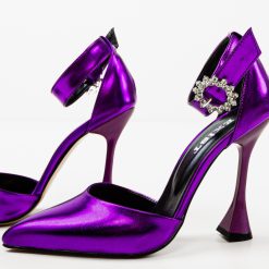 Pantofi dama Nonac Mov 5