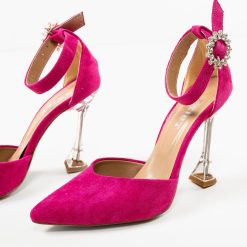 Pantofi dama Nonac Roz 4