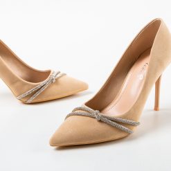 Pantofi dama Norah Bej 4