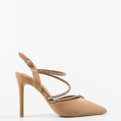 Pantofi dama Pearce Bej 4