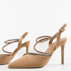 Pantofi dama Pearce Bej 6