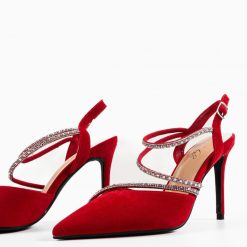 Pantofi dama Pearce Rosii 5