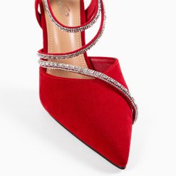 Pantofi dama Pearce Rosii 7