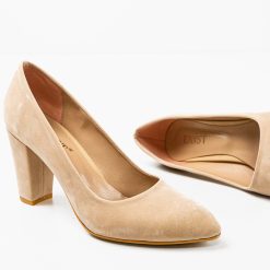 Pantofi dama Pomo Bej 2 3