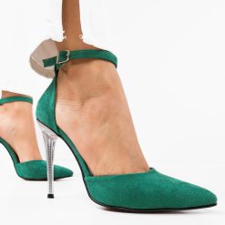 Pantofi dama Saloka Verzi 3