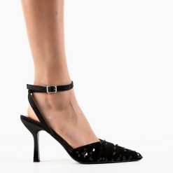 Pantofi dama Santia Negri 3