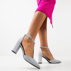 Pantofi dama Select Argintii 1