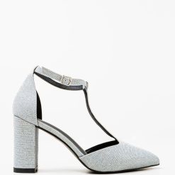 Pantofi dama Select Argintii 3