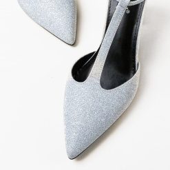Pantofi dama Select Argintii 4
