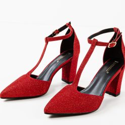 Pantofi dama Select Grena 4