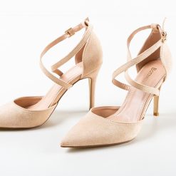 Pantofi dama Spatio Bej 4