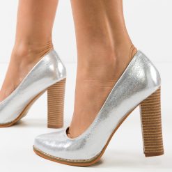 Pantofi dama Sulfo Argintii 2 2
