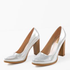 Pantofi dama Sulfo Argintii 2 6