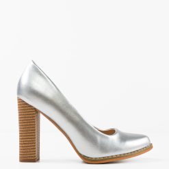Pantofi dama Sulfo Argintii 3 4