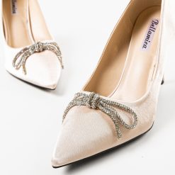 Pantofi dama Trez Bej 5