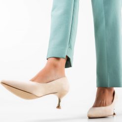 Pantofi dama Trois Bej 2