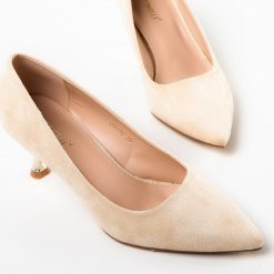 Pantofi dama Trois Bej 6