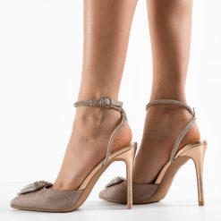 Pantofi dama Vandis Roze 2