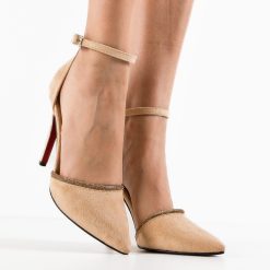 Pantofi dama Varay Bej 2
