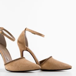 Pantofi dama Varay Bej 6