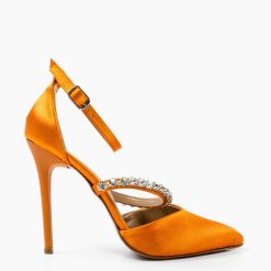 Pantofi dama Volak Portocalii 2