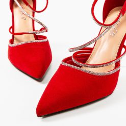 Pantofi dama Xolani Rosii 7