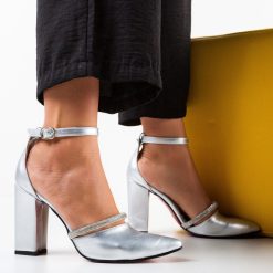 Pantofi dama Yanaba Argintii 2