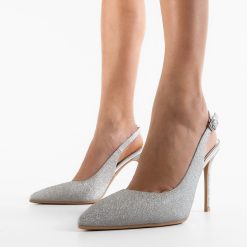 Pantofi dama Yoder Argintii 3
