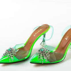 Pantofi dama Zanagama Verzi 4