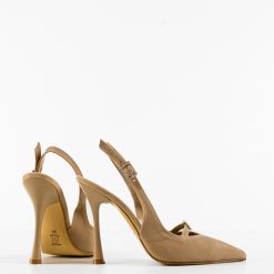 Pantofi dama Zeroun Bej 2 3