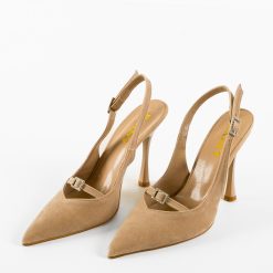 Pantofi dama Zeroun Bej 2 4
