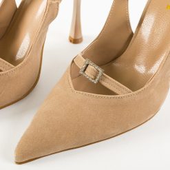 Pantofi dama Zeroun Bej 2 5