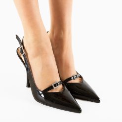 Pantofi dama Zeroun Negri 2