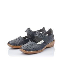 Pantofi de piele naturala Rieker 41399-14-Pantofi-Pantofi