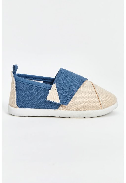 Pantofi din material textil cu velcro-BAIETI/INCALTAMINTE/Pantofi clasici-INCALTAMINTE/Pantofi clasici