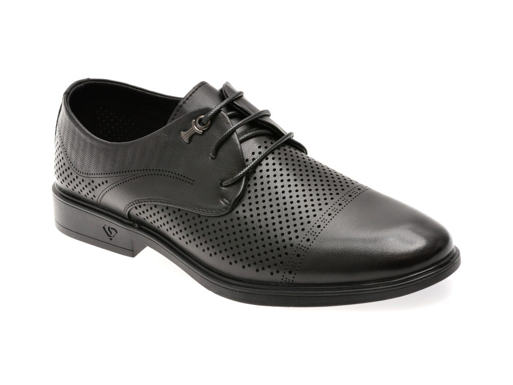 Pantofi eleganti BITE THE BULLET negri