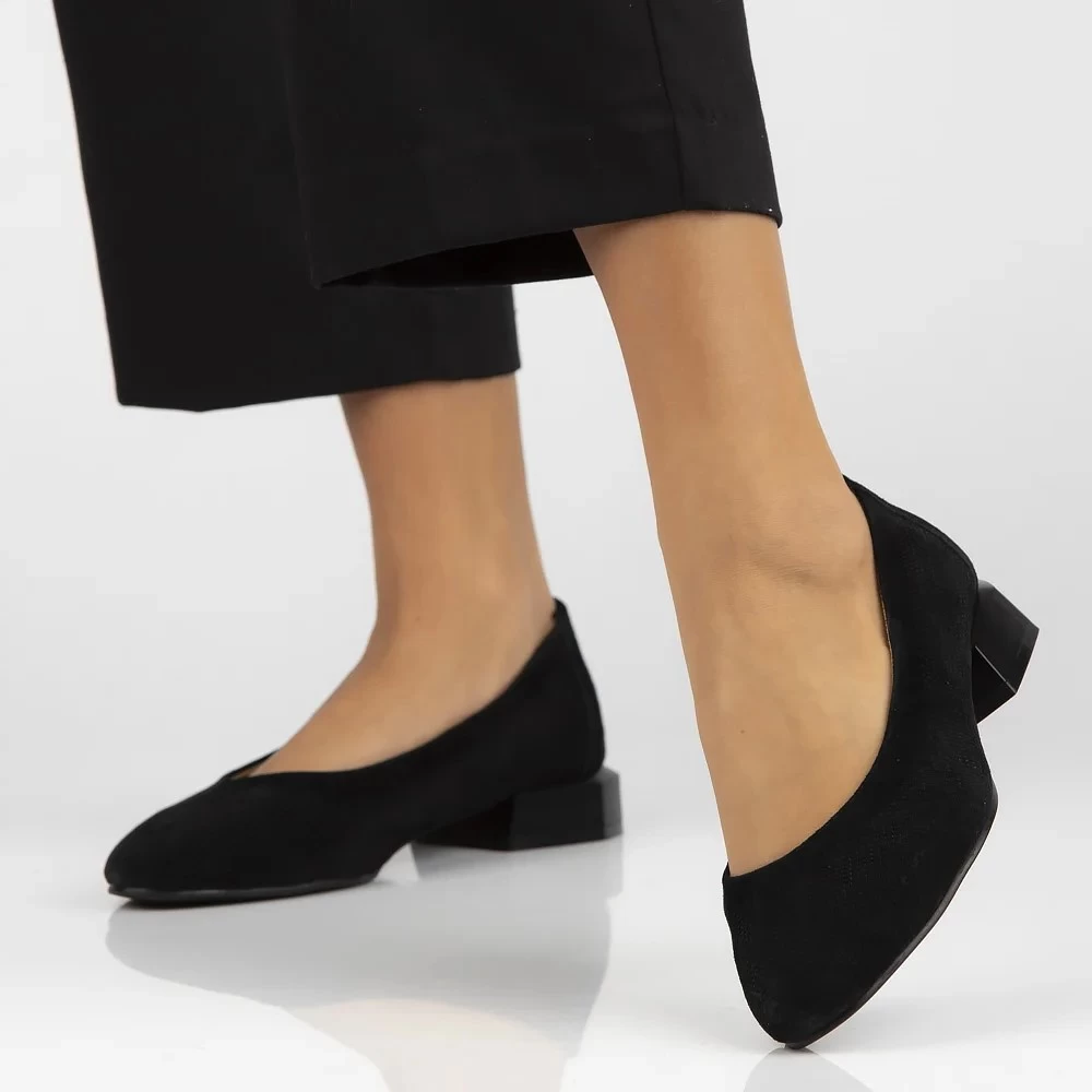 Pantofi piele naturala 6789 negru-Pantofi-Pantofi