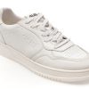 Pantofi sport 4US albi