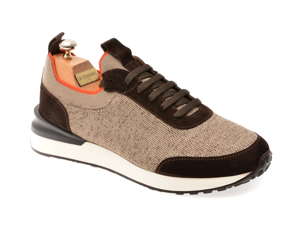 Pantofi sport LE COLONEL maro