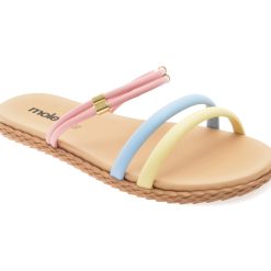 Papuci MOLECA multicolor