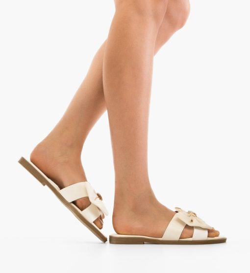 Papuci dama Garos Albi-Sandale-Sandale