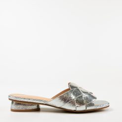 Papuci dama Praya Argintii 3