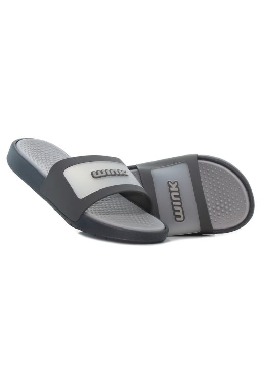 Papuci de casă gri  - Riposo TR pentru bărbați-BARBATI/INCALTAMINTE/Papuci-INCALTAMINTE/Papuci