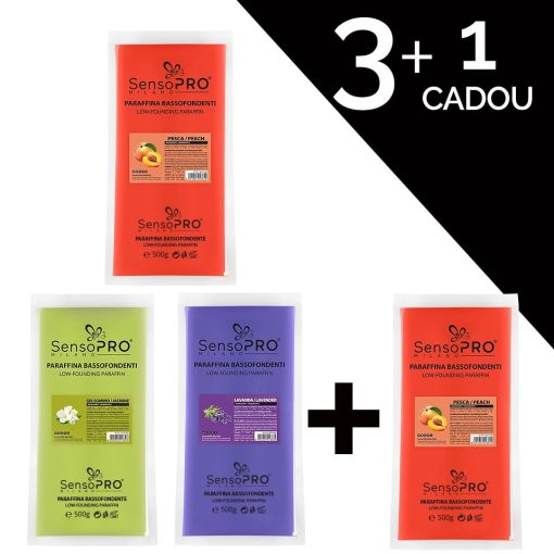 Parafina Solida 500g SensoPRO Milano 3 + 1 CADOU-Epilare > Kit Epilare Ceara